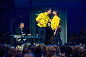 Improvisationstheater zur Eröffnung des Bodensee-Forums in Konstanz